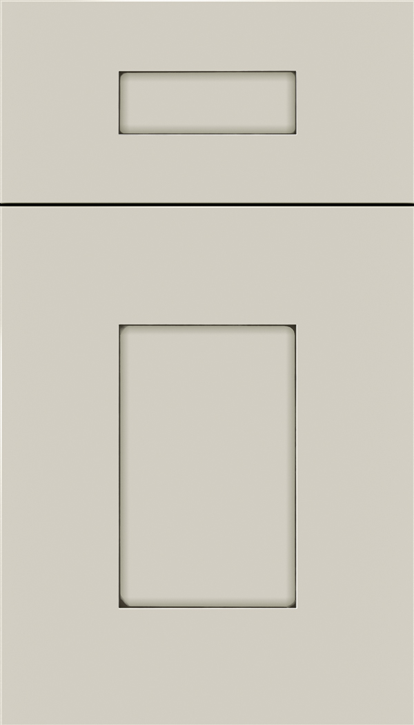 Newhaven 5pc Maple shaker cabinet door in Cirrus with Smoke glaze