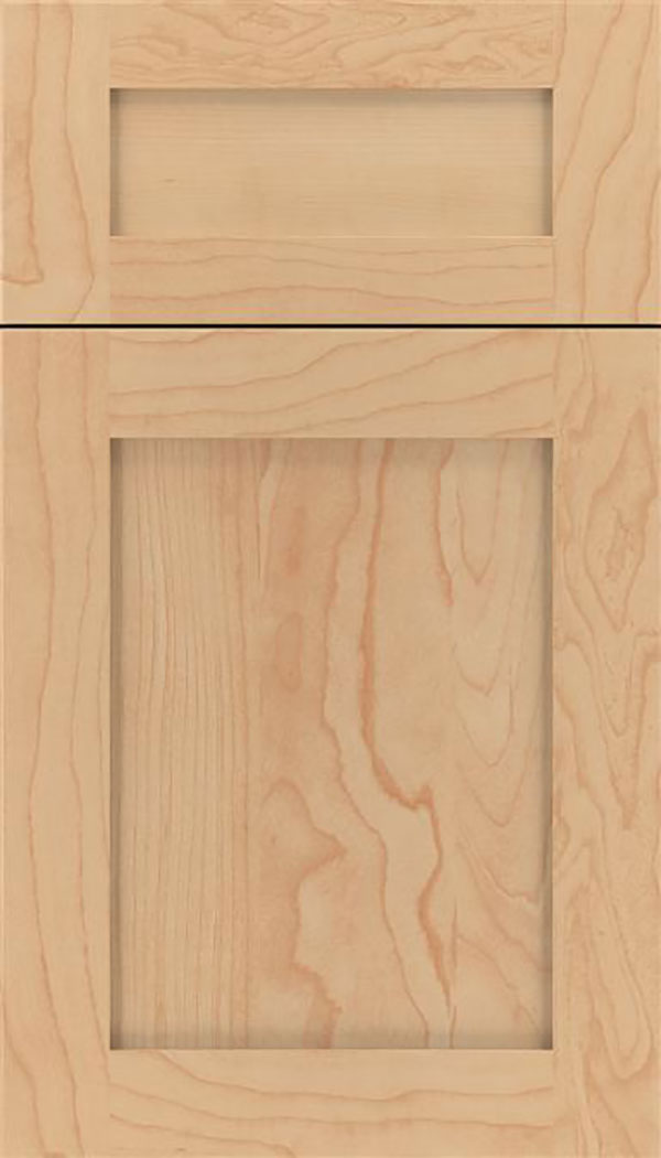 Salem 5-Piece Maple shaker cabinet door in Natural